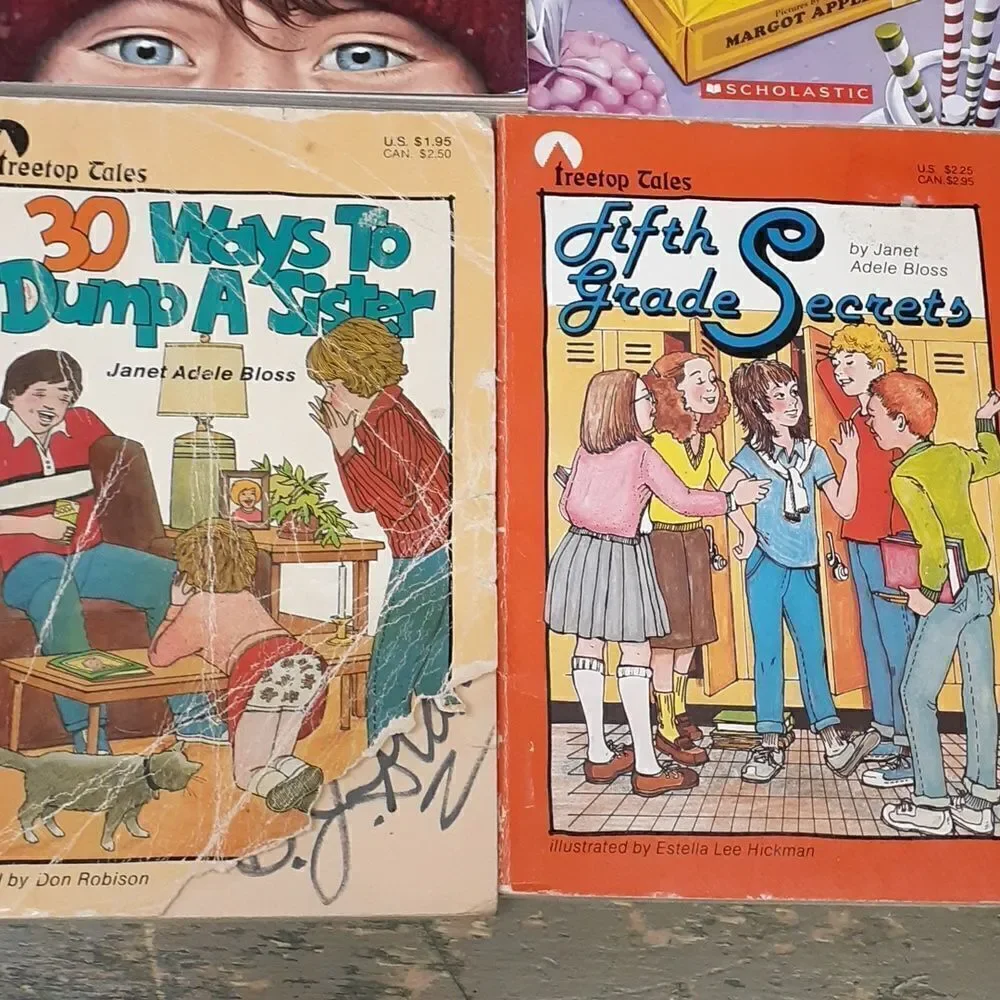 9 classic children's chapter books, including‎ several titles from Scholastic